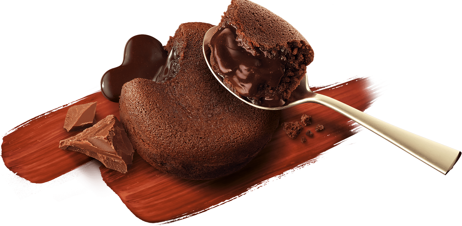 Cœur fondant au Chocolat 2 x 80 g - Desserts - Desserts - Les